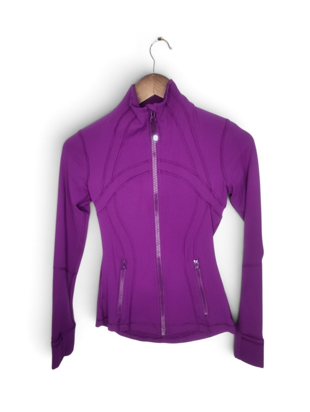 Lululemon Define Full Zip Activewear Jacket in Purple Size 2
